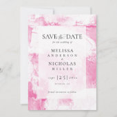 Schildertextuur Save The Date (Voorkant)