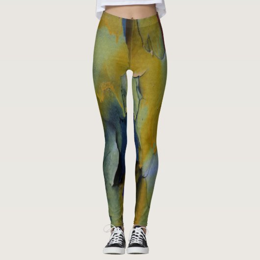 Schilderverf Leggings (Voorkant)