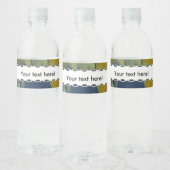 Schilderverf Waterfles Etiket (Flessen)
