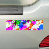 Schildervormig vormig vormig vormig vormig bumpersticker (Op auto)