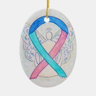 Schildklierkanker Bewustzijnslint Engel Ornament