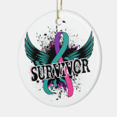 Schildklierkanker Overleving 16 Keramisch Ornament (Links)