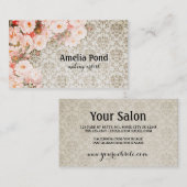 schildklierster floral visitekaartje (Voorkant / Achterkant)