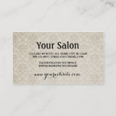 schildklierster floral visitekaartje (Achterkant)