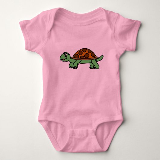 Schildkröte Lustig Romper (Voorkant)