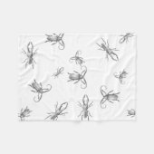  schildluis fleece deken (Voorkant (Horizontaal))