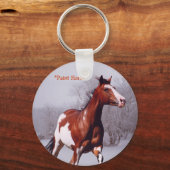Schildpaard Galloping Snow Key chain Sleutelhanger (Voorkant)