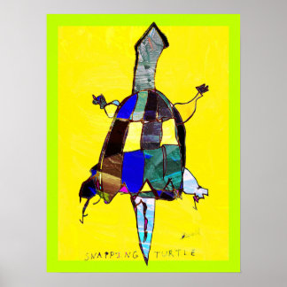 Schildpad 18 x 24 poster