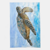 Schildpad 1 theedoek (Verticaal)