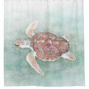 schildpad 2 douchegordijn