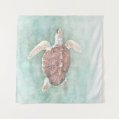 schildpad 2 wandkleed (Voorkant (horizontaal))
