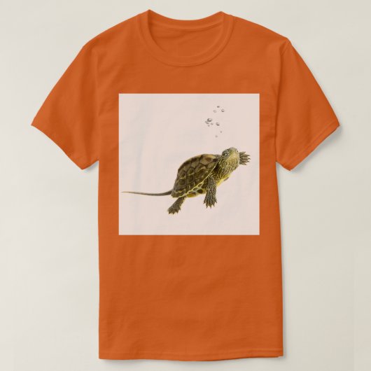 Schildpad 3 t-shirt (Design voorkant)