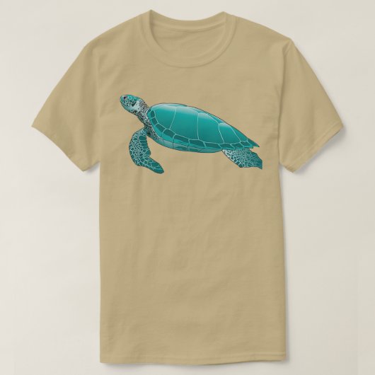 Schildpad 4 t-shirt (Design voorkant)