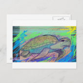 Schildpad 7 briefkaart (Voorkant / Achterkant)