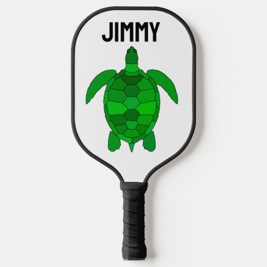 SCHILDPAD AANGEPASTE GEPERSONALISEERDE PICKLEBALL PADDLE (Voorkant)