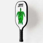 SCHILDPAD AANGEPASTE GEPERSONALISEERDE PICKLEBALL PADDLE (Links)