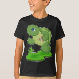 Schildpad American Football Sporten T-shirt
