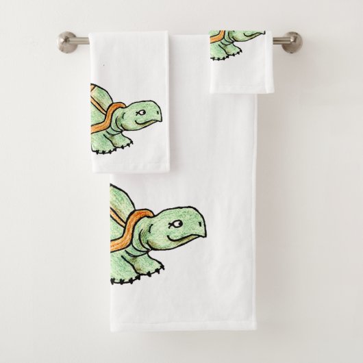 Schildpad Bad Handdoek (Insitu)