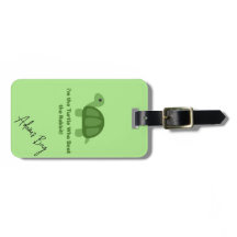 Schildpad Bagage Label | Gepersonaliseerd Ontwerp