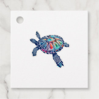 Schildpad Bedankjes Labels