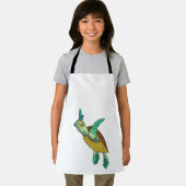 schildpad bij duiken met Snorkel Schort (Insitu)