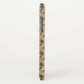 Schildpad Bloemmotief Case-Mate iPhone Case (Achterkant / rechts)