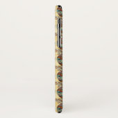 Schildpad Bloemmotief Case-Mate iPhone Case (Achterkant/links)
