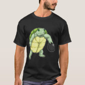 Schildpad Bowling bal T-shirt (Voorkant)