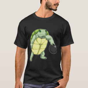 Schildpad Bowling bal T-shirt