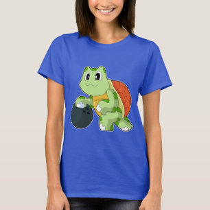 Schildpad Bowling bal T-shirt