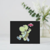 schildpad briefkaart (Staand voorkant)