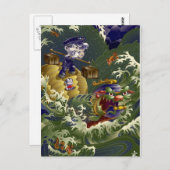 Schildpad Briefkaart (Voorkant / Achterkant)