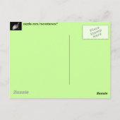 Schildpad Briefkaart (Achterkant)