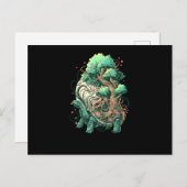 schildpad briefkaart (Voorkant / Achterkant)