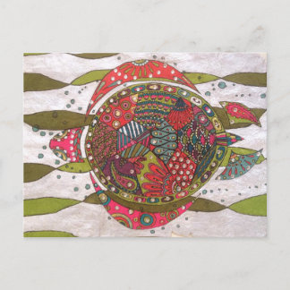 Schildpad Briefkaart