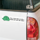 Schildpad Bumpersticker (Op Truck)