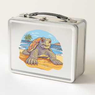 Schildpad Cartoon strand
