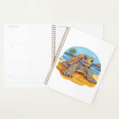 Schildpad Cartoon strand Planner (Display)
