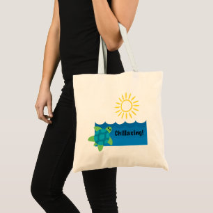 Schildpad Chillaxing Design - Budget Tas