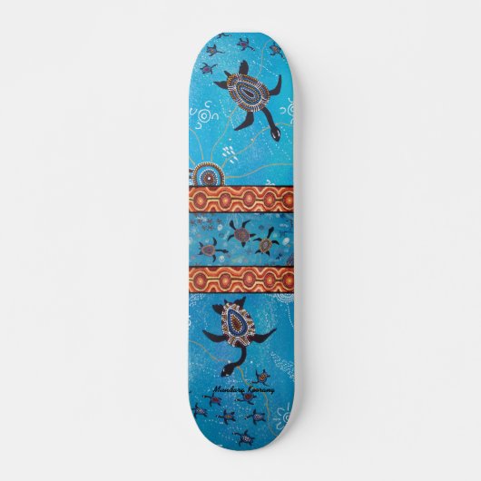 SCHILDPAD DROMEN SKATEBOARD (Voorkant)