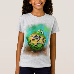 Schildpad en lieveheersbeestje Schaken - Grappige T-shirt