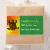 Schildpad Etiket (Insitu)