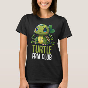 Schildpad Fan Club Landschildpad Dierenpark Kinde T-shirt