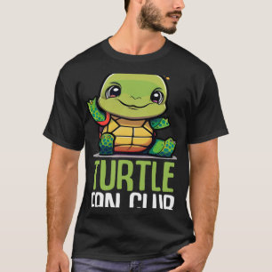 Schildpad Fan Club Tortoise Zoo Kinder Jongens Mei T-shirt