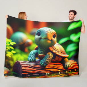 Schildpad Fleece Deken