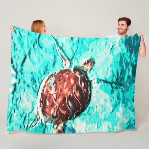 Schildpad Fleece Deken