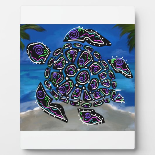 Schildpad Fotoplaat (Voorkant)