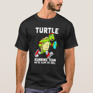 Schildpad Hardloop Team Grappige Hardloper Maratho T-shirt