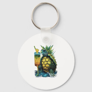 Schildpad Hawaiaanse Zeeschildpadden Ananas Aloha Sleutelhanger