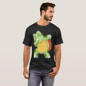Schildpad Hip Hop Dance T-shirt (Voorkant volledig)